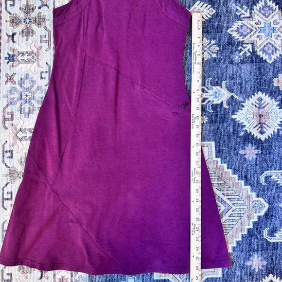 Mountain Hardwear Organic Cotton Sleeveless Purple Women's Dress Size Medium - Picture 14 of 16